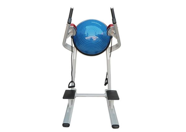 Environmentally Friendly Dip And Leg Raise Machine Dimensional Stable With Bosu Ball