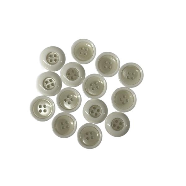 Shirt Clothing Blounes Fake Pearl Combo Buttons 4 Holes 28L ODM