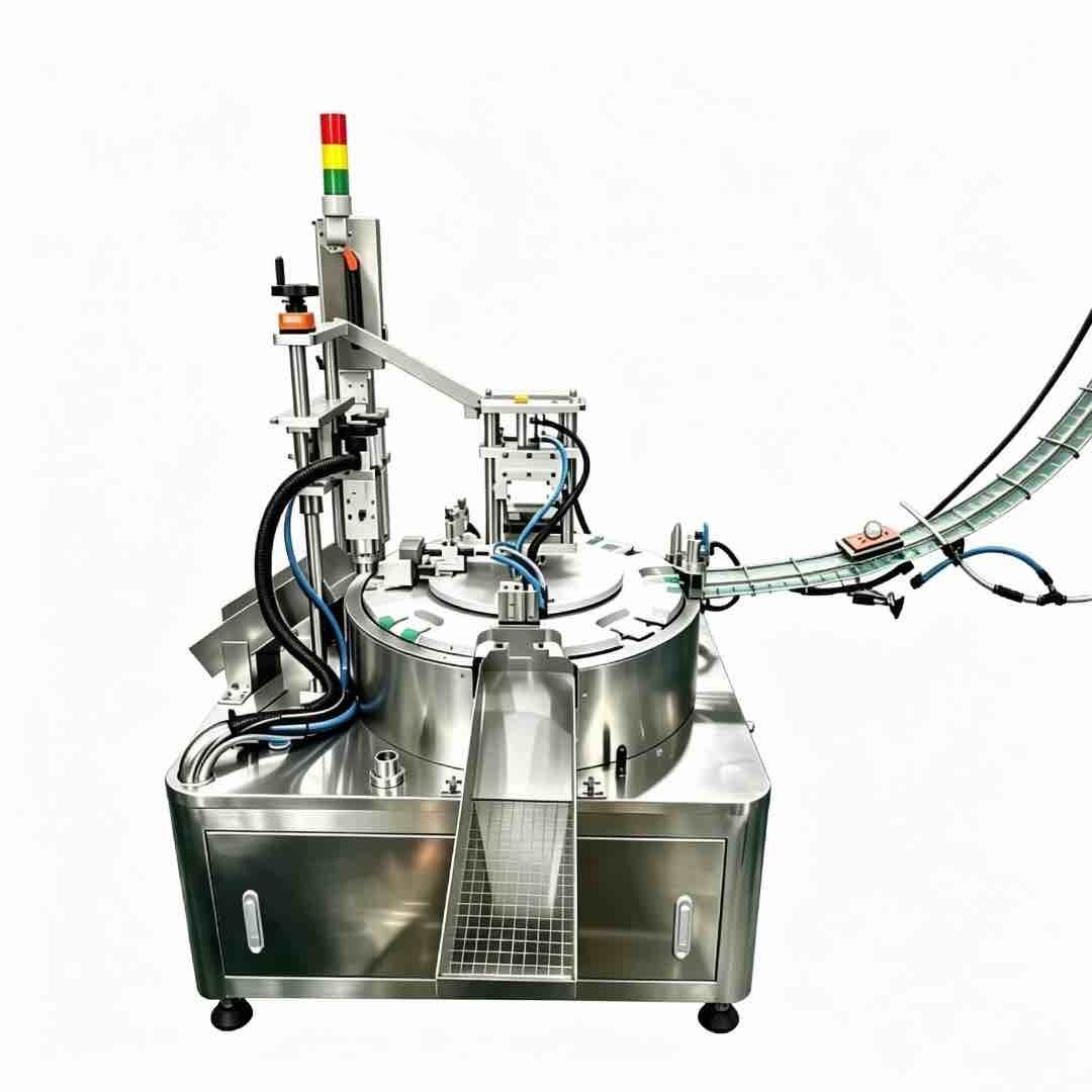 Fully Automatic Stainless Steel PLC Control Cap Assembly Machine for Bottle Capping