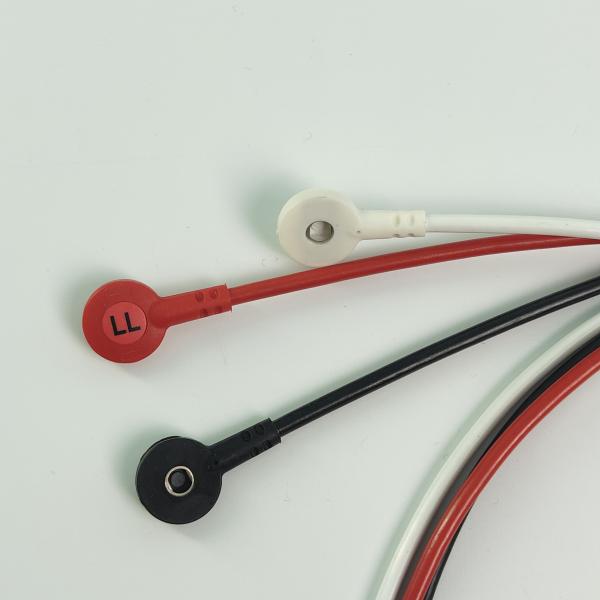 REF M1673A PHILIP Patient Monitor CBL 3 Leadset Snap AAMI ICU PN 989803145111