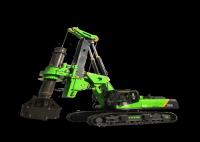 motorista de pilha concreto giratório hidráulico Engine Displacement da máquina de furo 6.7L de 32000Kg 1800mm
