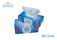 2 plis 14GSM papier vierge pâte de bois blanc boîte de cube tissu facial