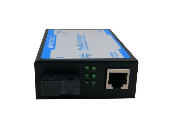 1000M Optical Media Converter Gigabit Fiber To Ethernet 94.5*70*26mm