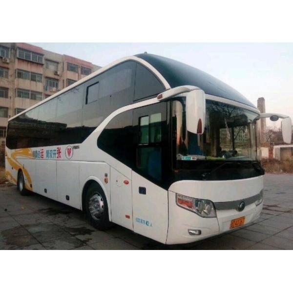 42 Seats 2010 Year Soft Bed Coach Sleeper Bus , Manual Diesel Used Yutong Buses