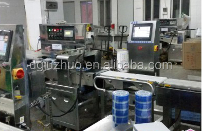 Socketed Checkweigher Machine Rejection System Weighing Equipment JZ-W25kg