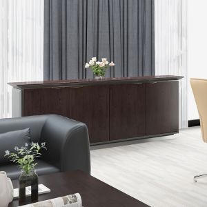Source Factory Dark Color Side Cabinet Office Company Tea Water Cabinet Storage