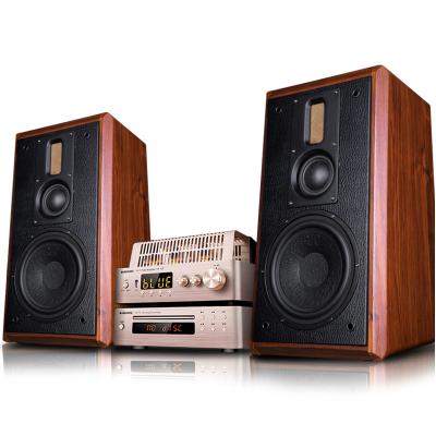 1  Tweeter Tamanho Alta Densidade Folha Bluetooth Bookshelf alto-falantes para entretenimento doméstico