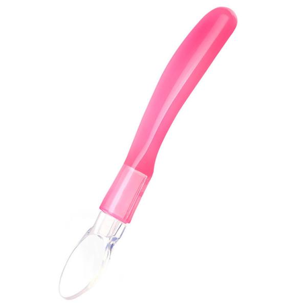 Self Feeding Squeezy Silicone Food Feeder , 100 % Silicone Eating Spoon