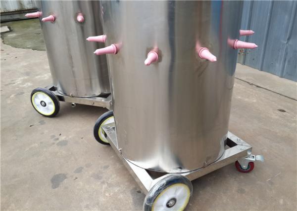 Granja Lechera 150L máquina de alimentación de leche de ternera con 10 gomas de alimentación pezón