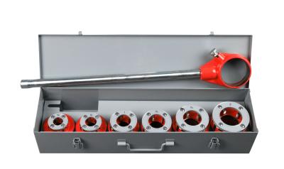 Hongli 12R Portable Manual Electric Pipe Threading Machine with BSPT / NPT Threading Dies