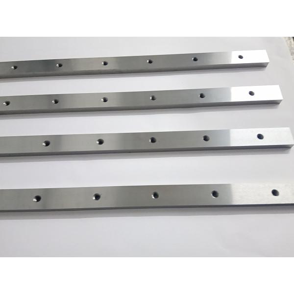 340 Type Integral Alloy Fixed Knife Impact Resistant For Plastic Pelletizer