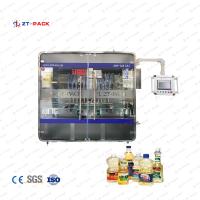 Máquina de enchimento linear automática do óleo do pistão 3000BPH para o óleo de girassol do amendoim do óleo comestível
