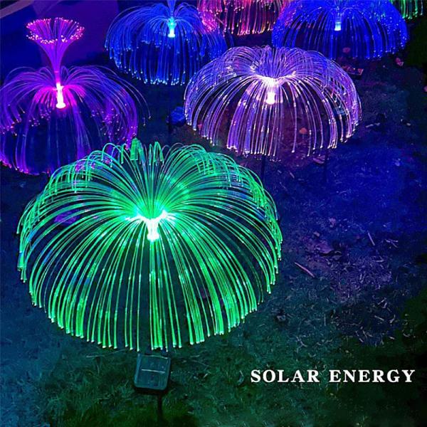 IP65 Acrylic Material Solar Jellyfish Lamp LED Light Strings for Courtyard Atmosphere