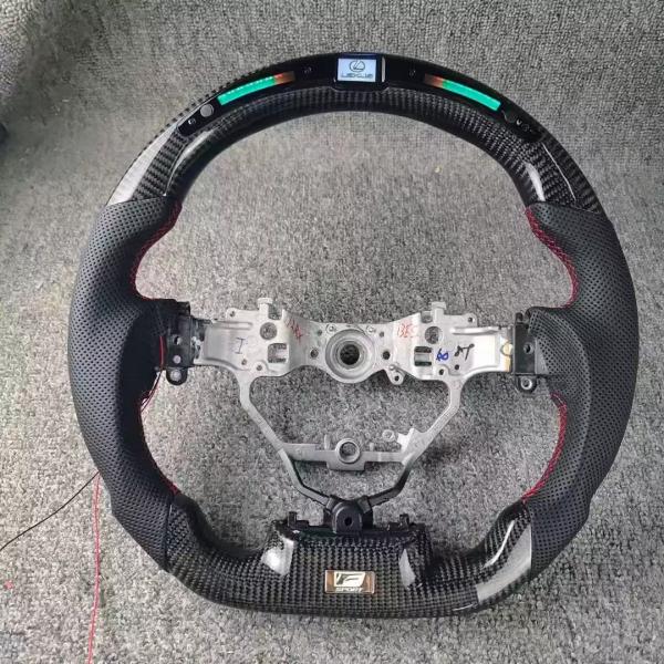 Get the Best Performance with Our Carbon Fiber Steering Wheel LED Racing Marquee