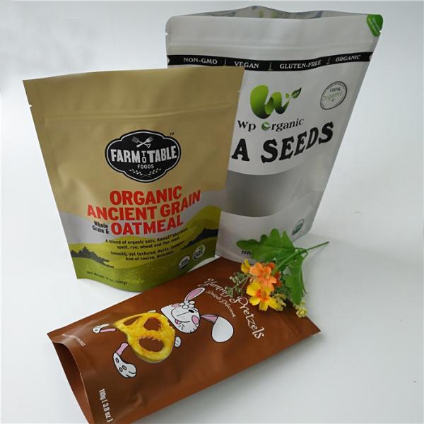 100mircon k OPP AL CPP Aluminum Foil Bag For Coffee Digital Printing