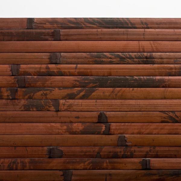 Natural Bamboo Paneling Flexible Wall Cladding Panels For Living Room Decor , Ceiling Tiles Outdoor Kitchens