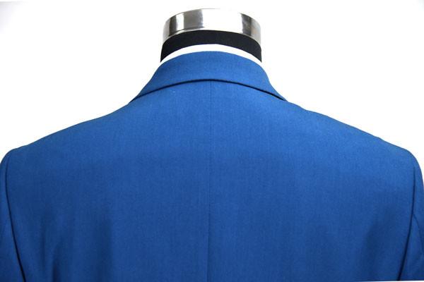 Blue Men'S Slim Fit Tailored Suits Adults Office Worker Customers Option