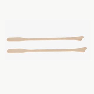 Medical Disposable Birch Wooden Cervical Scraper With Round Tip, Tongue - Shape Tip WL12015