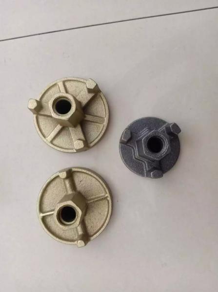 A porca de âncora 100mm do ferro fundido 530G para o amarelo do molde galvanizou