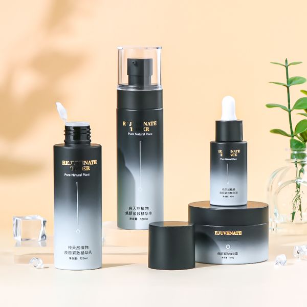 Leak Proof High Impact Resistance PET Cosmetic Bottle with Customized Design for Skincare Packaging
