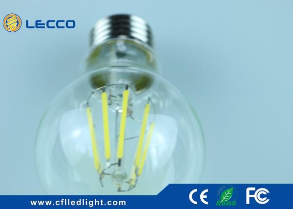 Led Light Bulb Decorative Filament , Incandescent Filament Lamp For Hotel