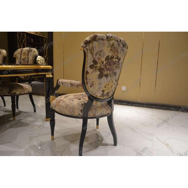 2016 Alibaba Hot sale oval back genuine leather dining chair  TV-008