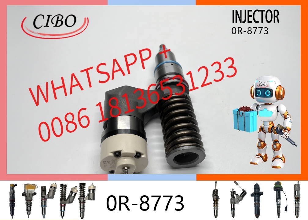 original 0R-8773 Diesel Fuel Injector for  C10 C11 C12 C13 Engine Replacement for OEM 137-2500 212-3463 147-0373 160-1090 194-5083 10R-0963 Injection original new injector