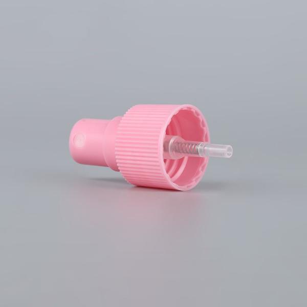24/410 Plastic Fine Mist Sprayer 24mm Pink Face Perfume Spray Pump For Bottle