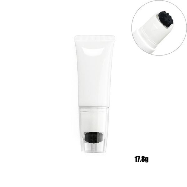 Plastic Beauty Tube with different applicators in Glossy or Matte Surface Finish Ideal Packaging Solution for Cosmetics and Skincare