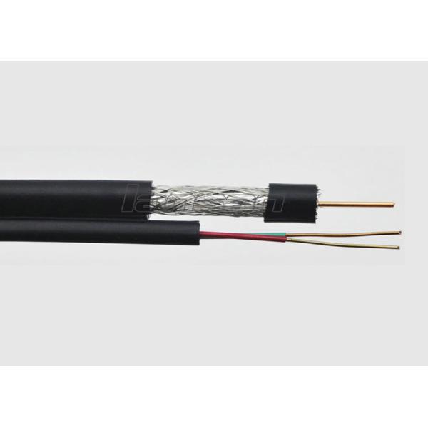 Коаксиальное ТВ Rg59 привязывает обнаженный коаксиальный кабель меди/CCS с курткой PE PVC