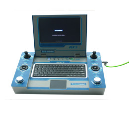 Easy Operated CCTV Pipe Inspection Equipment Robot Laptop / Controller Control