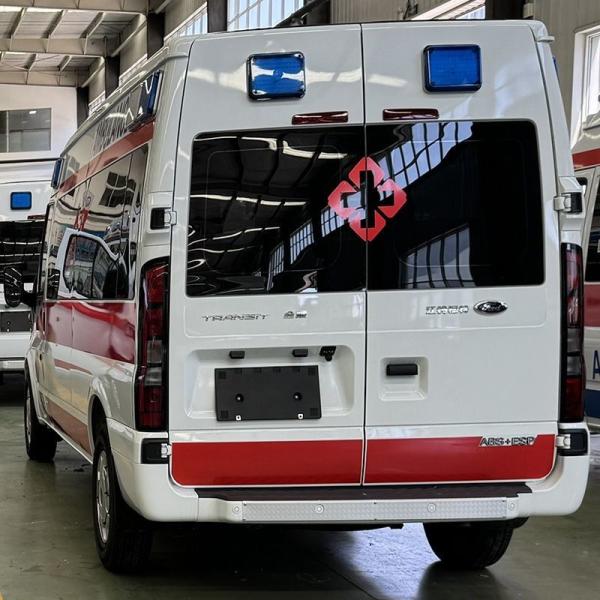                    Right Hand Drive Ambulance Vehicle Mobile ICU Medical Rescue Ambulance for Sale             