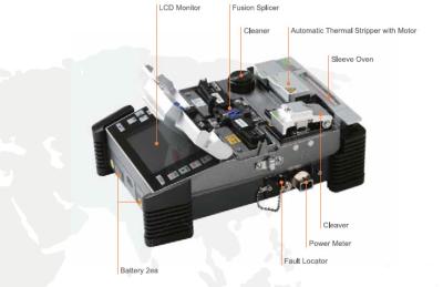 Korea Ilsintech V-groove Clad alignment Fusion Splicer SWIFT F1