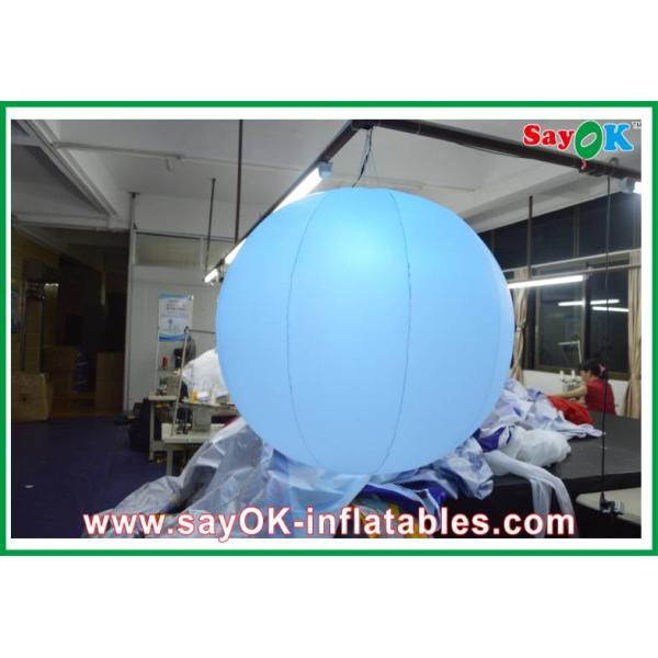 Украшение освещения цветастой партии раздувное, шарик диаметра 2m раздувной светлый