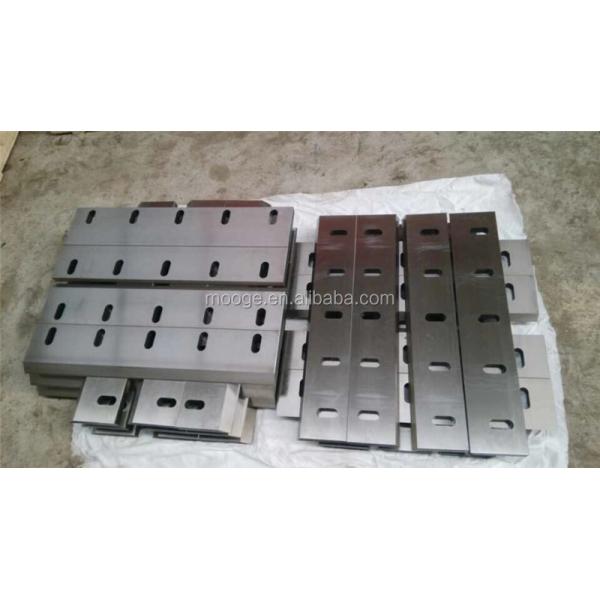 Трудно- нося пластиковое вспомогательное машинное оборудование 48-68 лезвий шредера Hrc для пластмассы