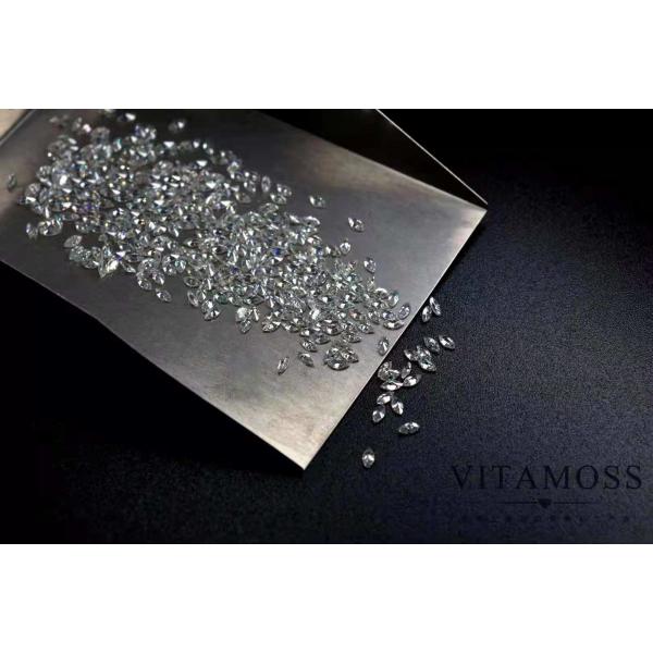 Wholesale Fancy Moissanite Marquise shape White color 4*8mm VVS clarity DEF color