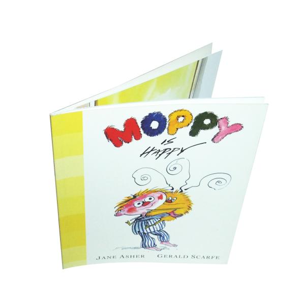 CMYK Colorful Childrens / magazine Softcover Book Printing Services with ring