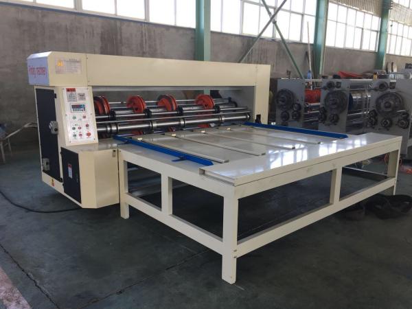 Chain Type Flexo Printer Slotter Machine 3KW For Corrugated Cardboard Box Making