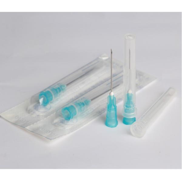 Pink Inclined Hole Disposable Needles And Syringes 1.2mm Out Diameter 18G For Inuslin