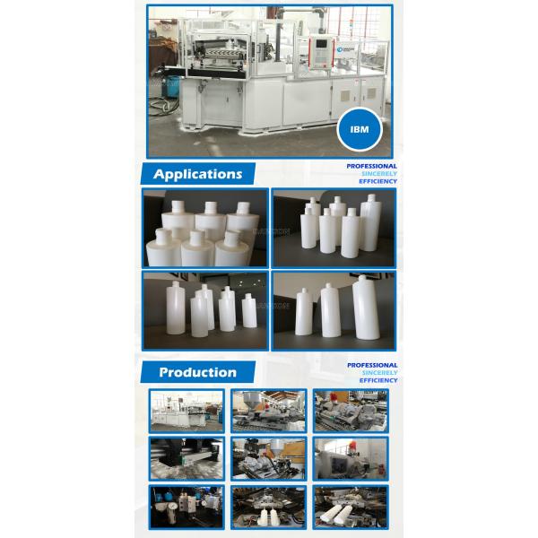 Полноавтоматическая машина прессформы дуновения впрыски HDPE машины IBM бутылки медицины
