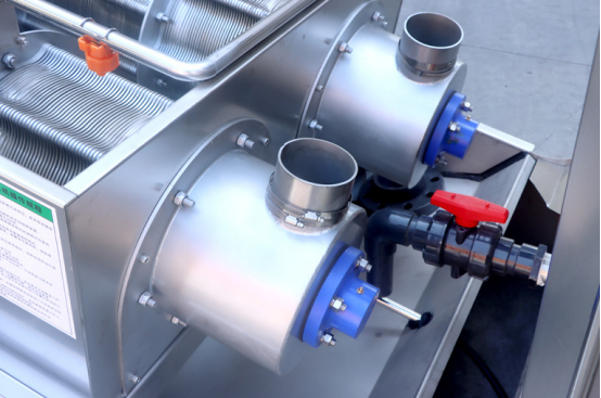 Stacked Screw Sludge Dewatering Machine Low Vibration Sludge Dewatering Equipment