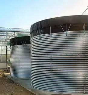 Tanque de armazenamento de água de aço galvanizado a quente 20000Liter 300000Liter 50000Liter Produzindo água doce