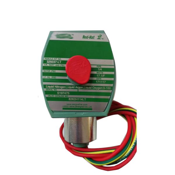 Pneumatic Valve 1/4 8262 Series 8262H114LT Pilot Operated Cryogenic and Liquid Solenoid Valve
