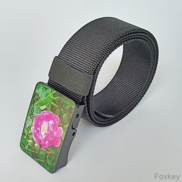 Micro Adjustable Plastic Strap Buckles 2 X 3 With Promotion Logo Print