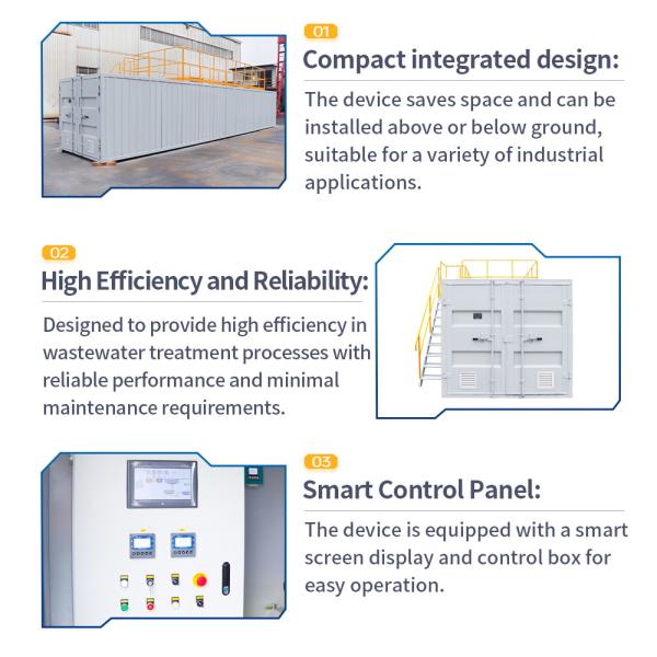Système de traitement des eaux usées de filtration par presse intégrée de traitement des eaux usées