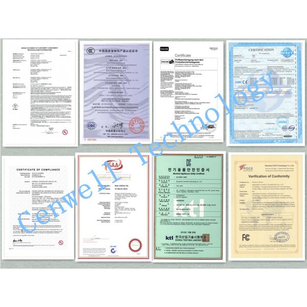 Переходник силы dc ac утверждения UL KC PSE FCC GS CE Cenwell 5V1A