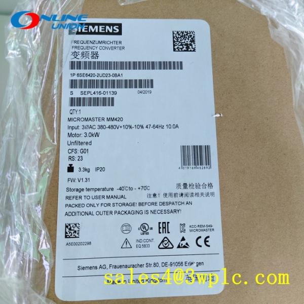 6SE6420-2UD23-0BA1 SIEMENS  MICROMASTER 420 
