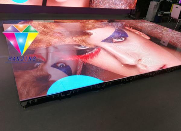 Strong Shock Resistance Interactive Led Floor P3.91mm Strong PC And Front Mask