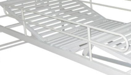 Lit d'hôpital bariatrique médical hydraulique pour soins de santé avec repose-pieds et dossier