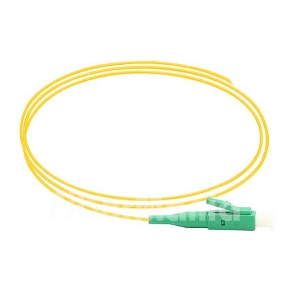 LC/APC 0.9mm Simplex mode unique en fibre optique Coque de cochon jaune